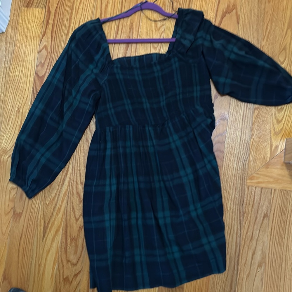 Old navy plaid dress - women’s XL (NWT)